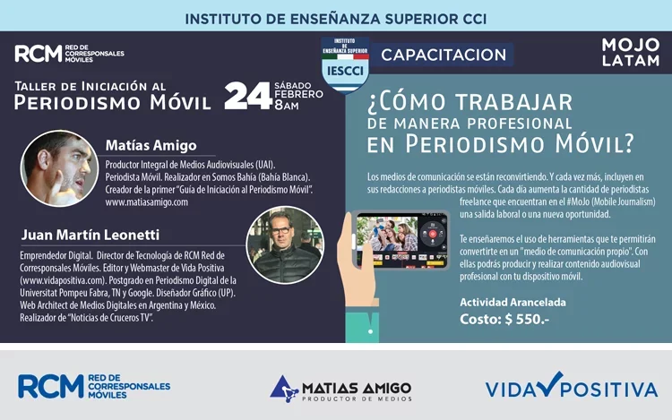 ¿Cómo trabajar de manera profesional en Periodismo Móvil?