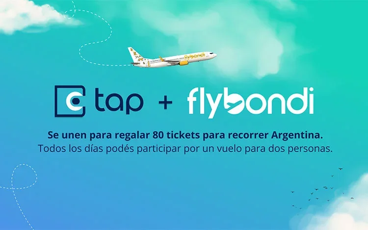 TAP y Flybondi se unen para regalar 80 tickets para recorrer Argentina