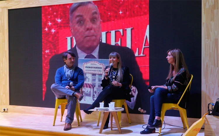 Mariel Kernes brilló en la Feria del Libro