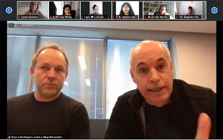 COVID-19: Horacio Rodríguez Larreta a los jóvenes de Scholas: “Estamos todos remando juntos”