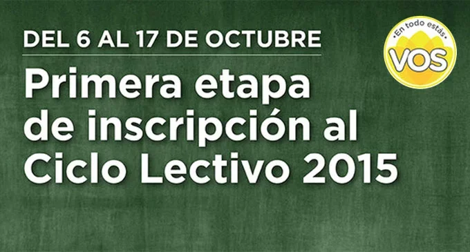 CABA: Comienza la inscripción escolar para el ciclo 2015