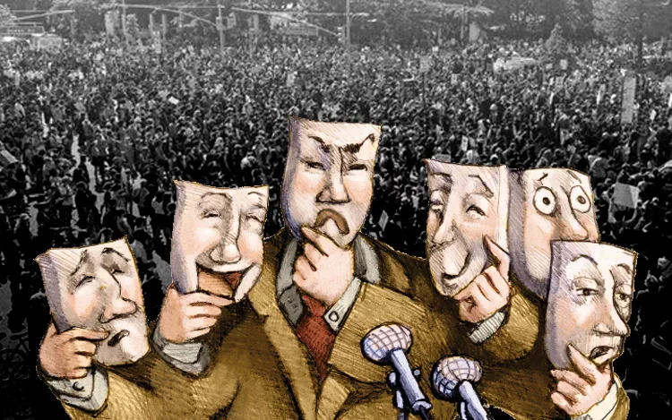 El declive de la clase política en diversos países