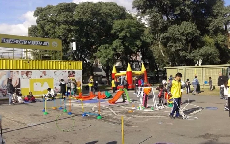 Vacaciones de invierno en movimiento