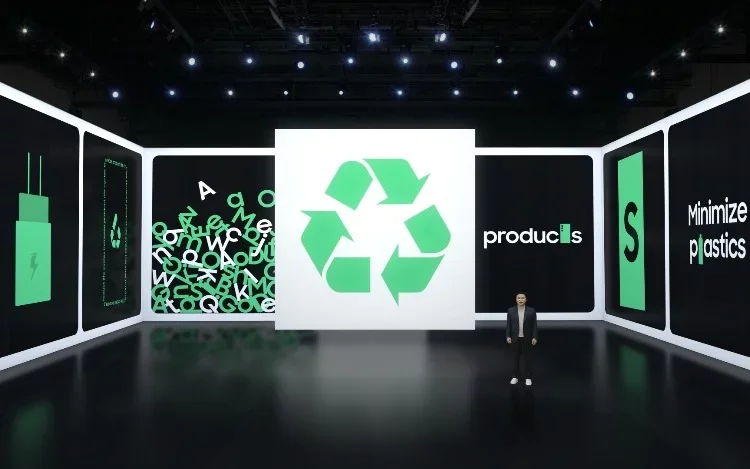 El nuevo Samsung S22 utiliza plástico reciclado de redes de pesca