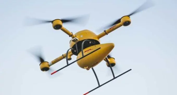 DHL inicia servicio de mensajería con drones