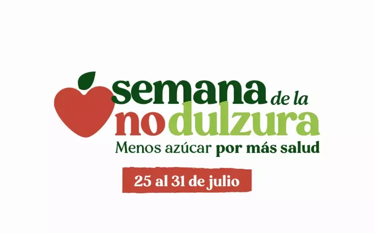 Llega la Semana de la NO dulzura