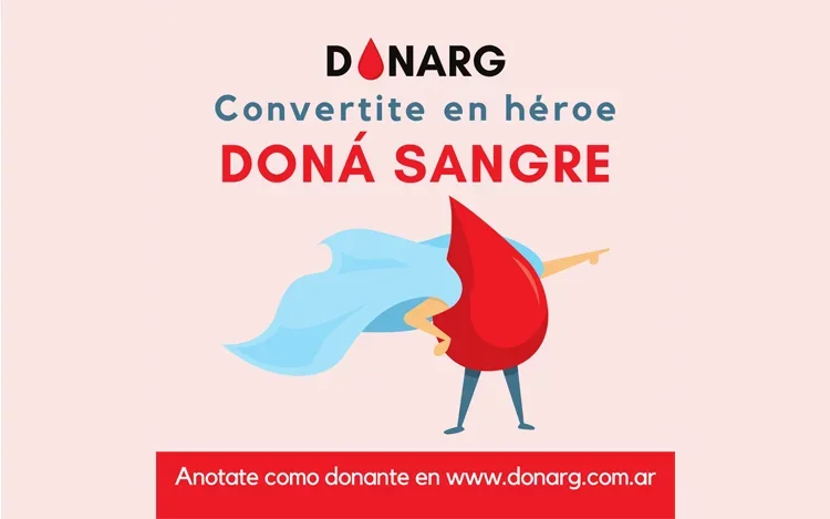 DonARG: una nueva iniciativa para fomentar las donaciones de sangre en Argentina