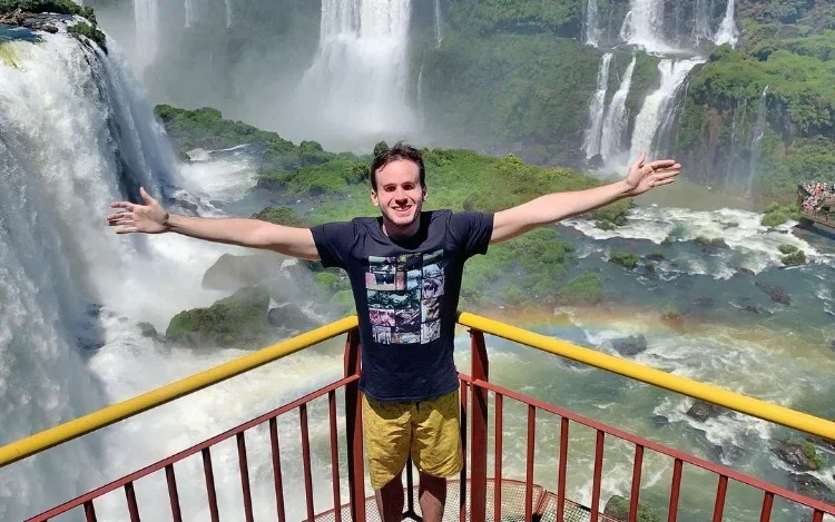 Jornalista cego conta a emoção de “ver” as Cataratas do Iguaçu