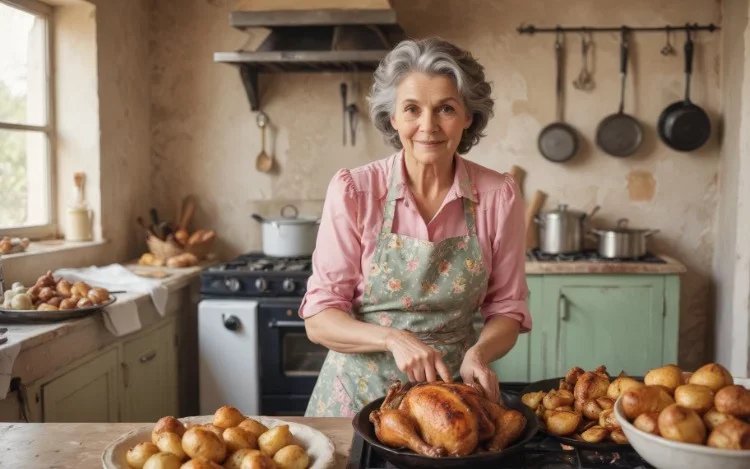 Receta de pollo al horno con papas: el clásico de la abuela