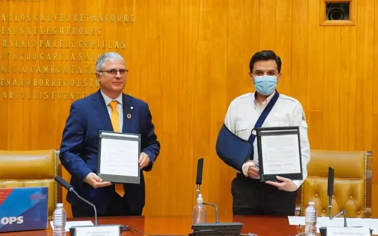 El IMSS firma acuerdo para participar en el Fondo Rotario Regional para Suministros Estratégicos de Salud Pública de la OPS