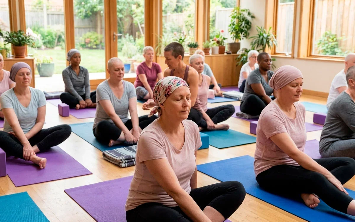 Yoga suave: el inesperado alivio que descubrieron los científicos para quienes sobrevivieron al cáncer