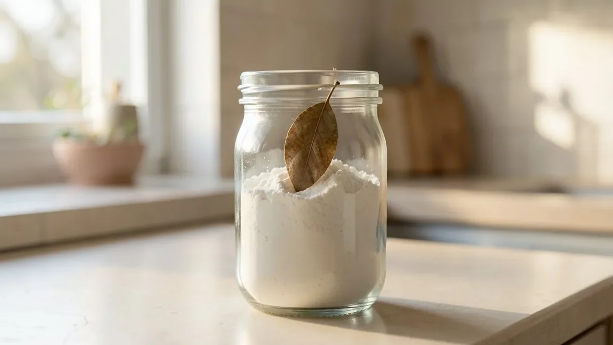 Hoja de laurel en la harina y el arroz: el truco casero que la ciencia respalda para cuidar tu despensa