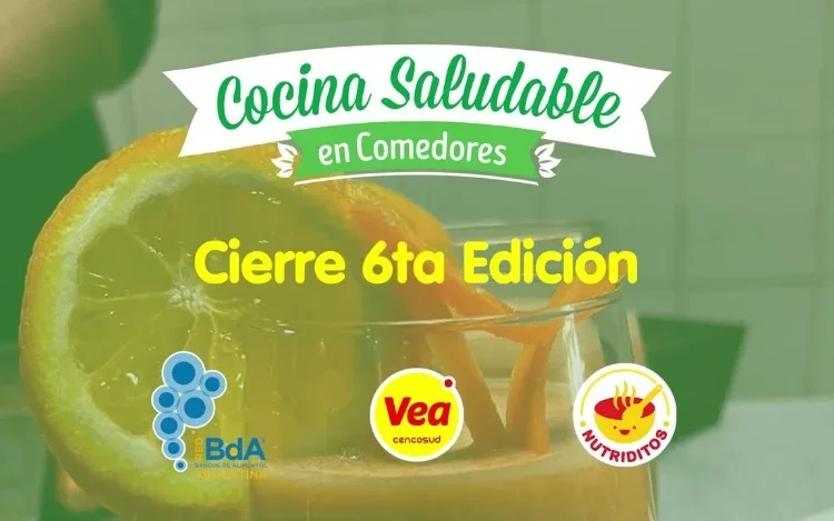 Vea concluyó la sexta edición de su programa “Cocina Saludable en Comedores”