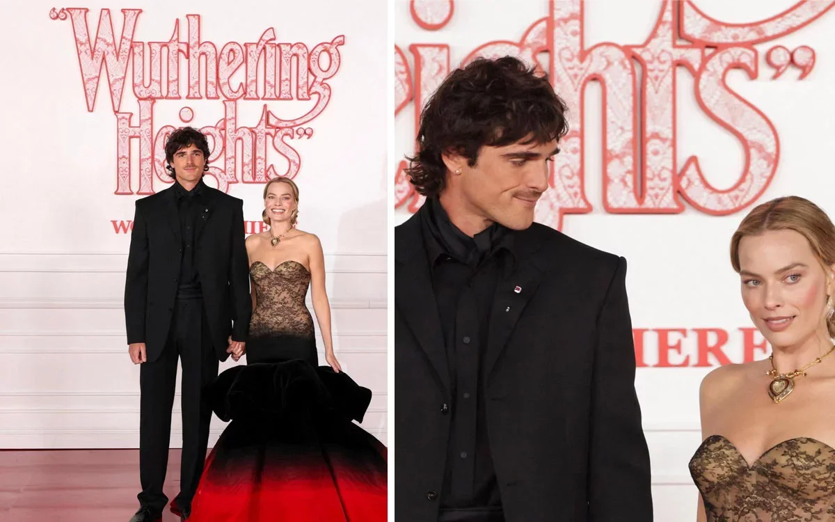 Esto pasó con “Margot Robbie” y “Jacob Elordi” en la alfombra roja y ahora todos hablan de elegancia