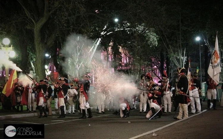 Casa Amarilla revive la historia naval de 1800 con trajes, bailes y recreaciones históricas