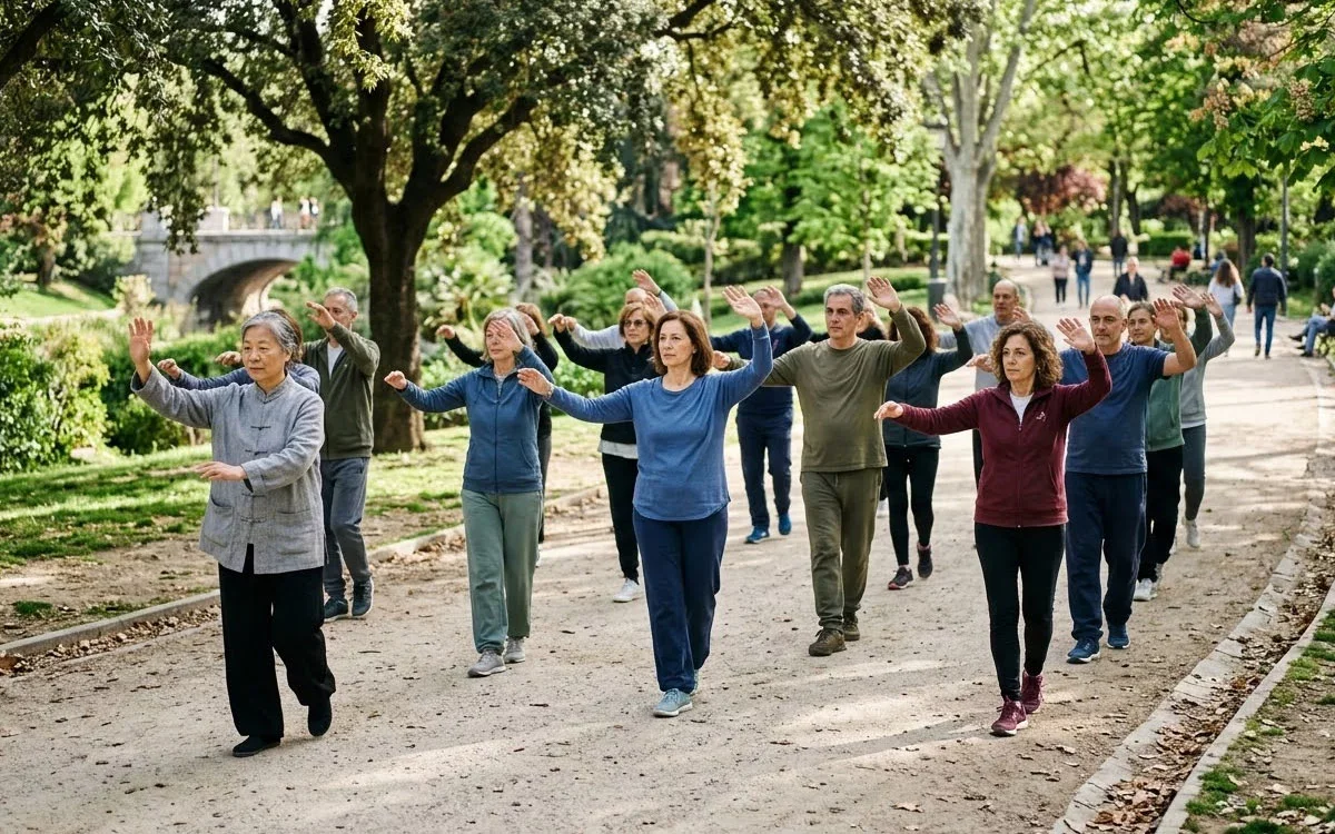 Olvídate de caminar rápido: la caminata taichí es la técnica que muchos empiezan a practicar y pocos saben por qué cambia tanto el equilibrio