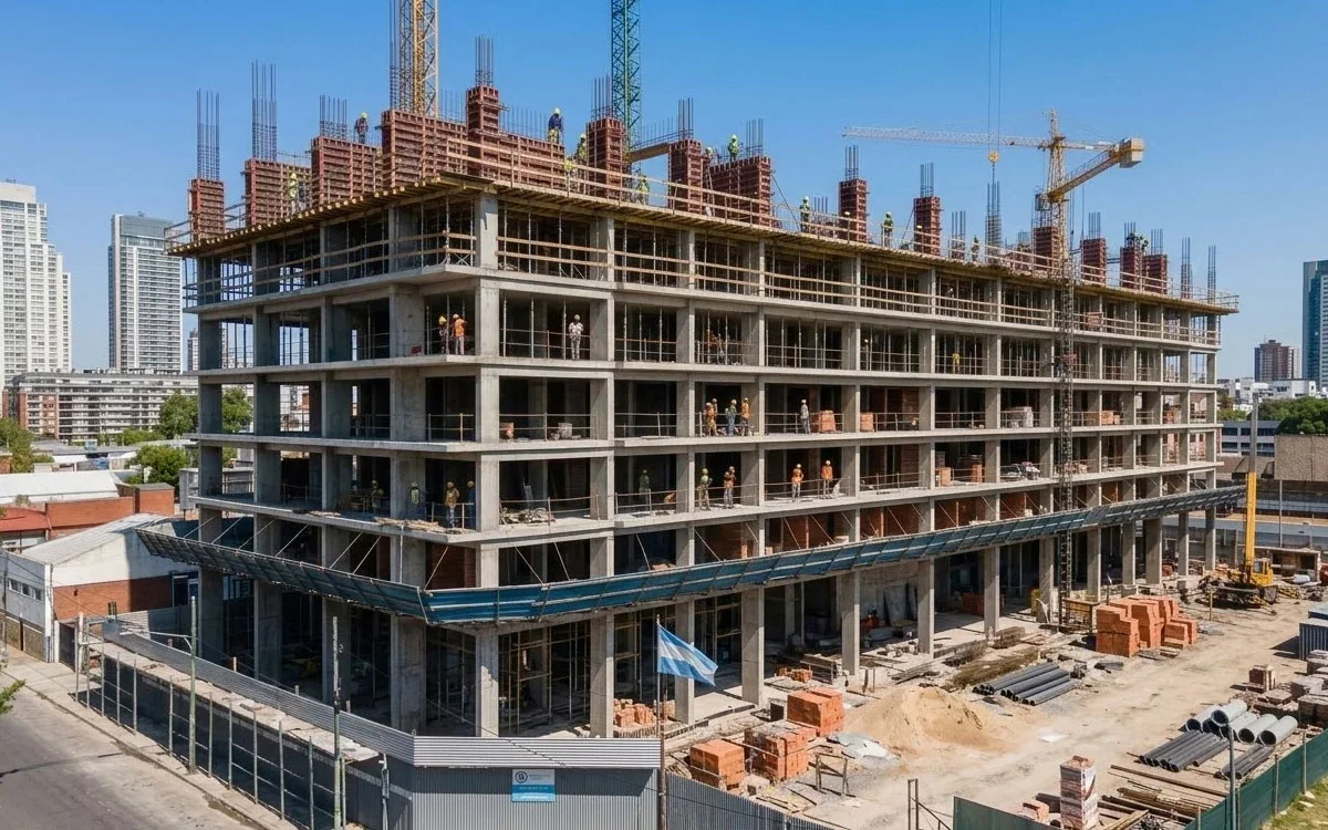 El INDEC confirmó una suba desestacionalizada de la industria y un alza en la construcción en enero 2026